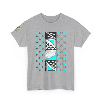 Southwest Sunrise in Turquoise Gildan Unisex Tee