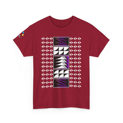Feather Blessings in Purple Gildan Unisex Tee