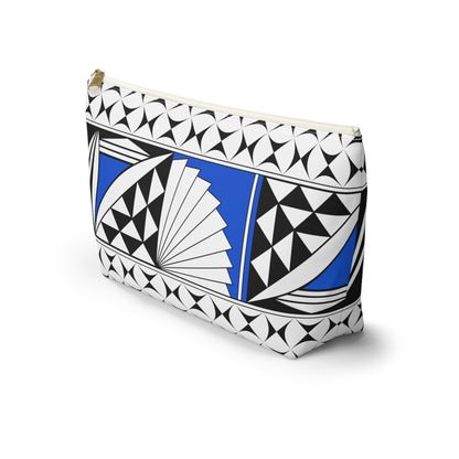 Southwest Sunrise in Blue Pouch w T-bottom