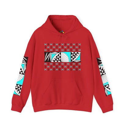 Southwest Sunrise in Turquoise Unisex Hoodie
