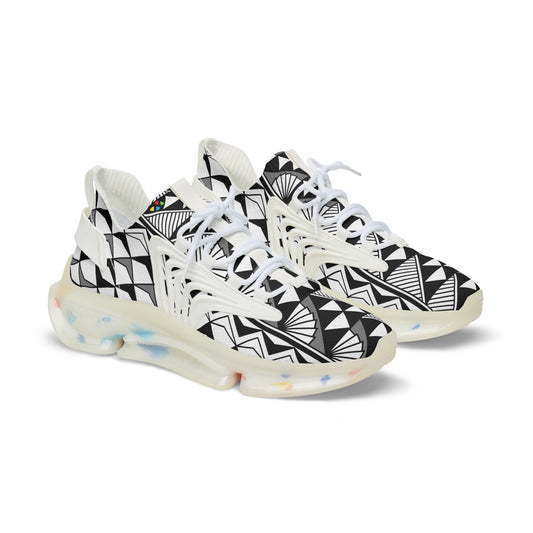 Sun and Rain in Gray Men's Mesh Sneakers
