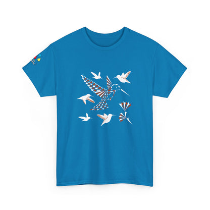Hummingbird Blessing in Rust Gildan Unisex Tee