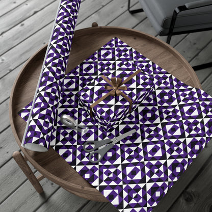 Purple Sacred Mountains Gift Wrap Papers