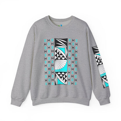 Southwest Sunrise in Turquoise Unisex Sweatshirt