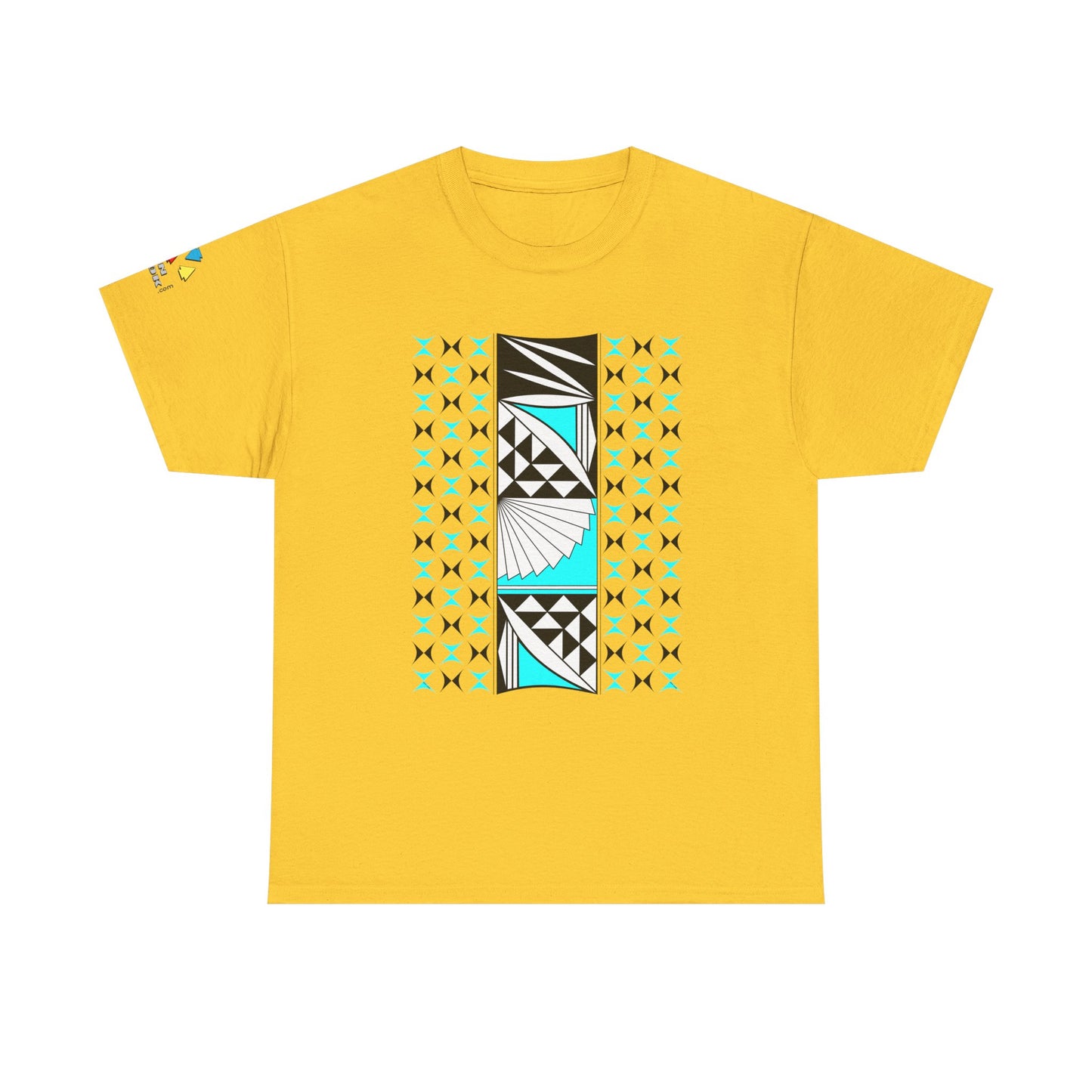 Southwest Sunrise in Turquoise Gildan Unisex Tee