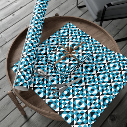 Turquoise Sacred Mountains Gift Wrap Papers