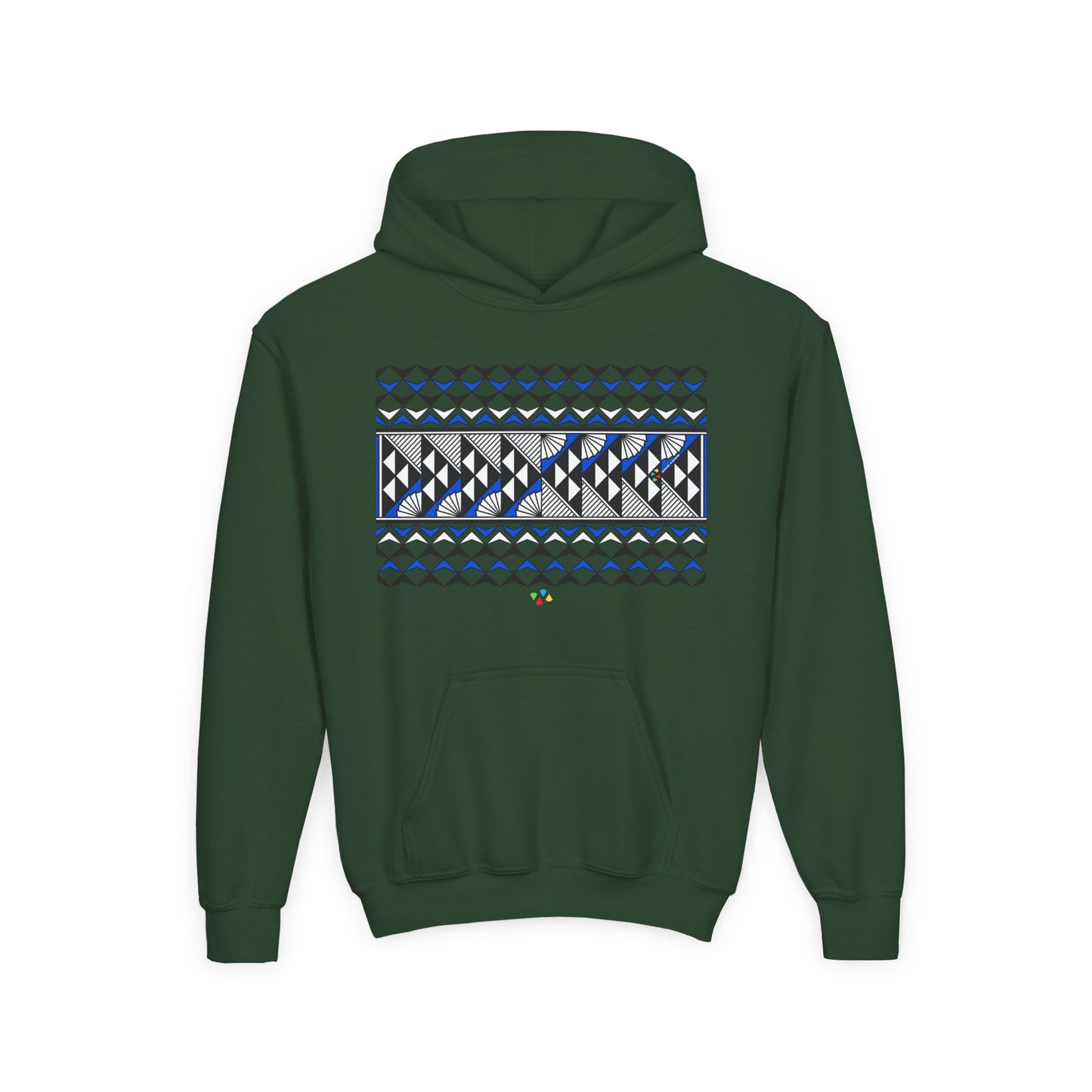 Blue Rain and Sun Youth Heavy Blend Hooded Sweatshirt