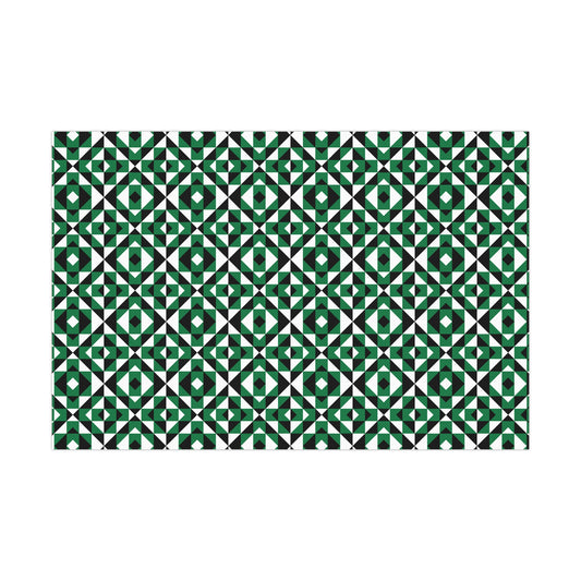Green Sacred Mountains Gift Wrap Papers