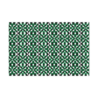 Green Sacred Mountains Gift Wrap Papers