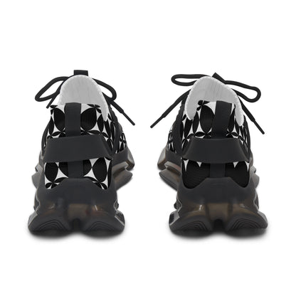 Feather Blessing in Turquoise Women's Mesh Sneakers