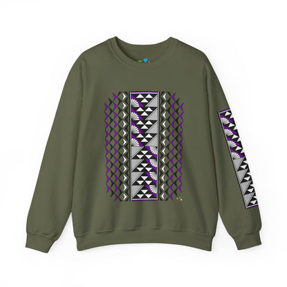 Sun and Rain in Purple Unisex Sweatshirt