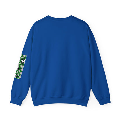 Sacred Mountains in Green Unisex Sweatshirt