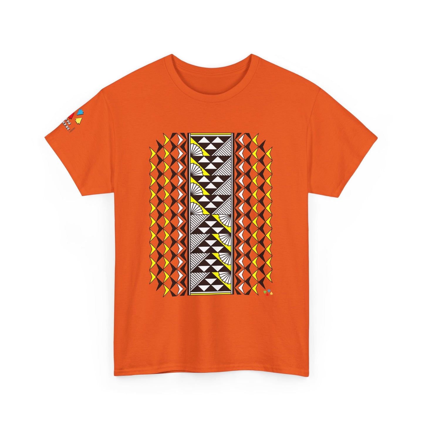 Sun and Rain in Yellow Gildan Unisex Tee