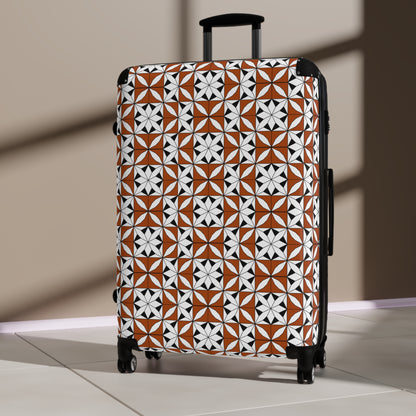 Native Snowflakes Suitcases