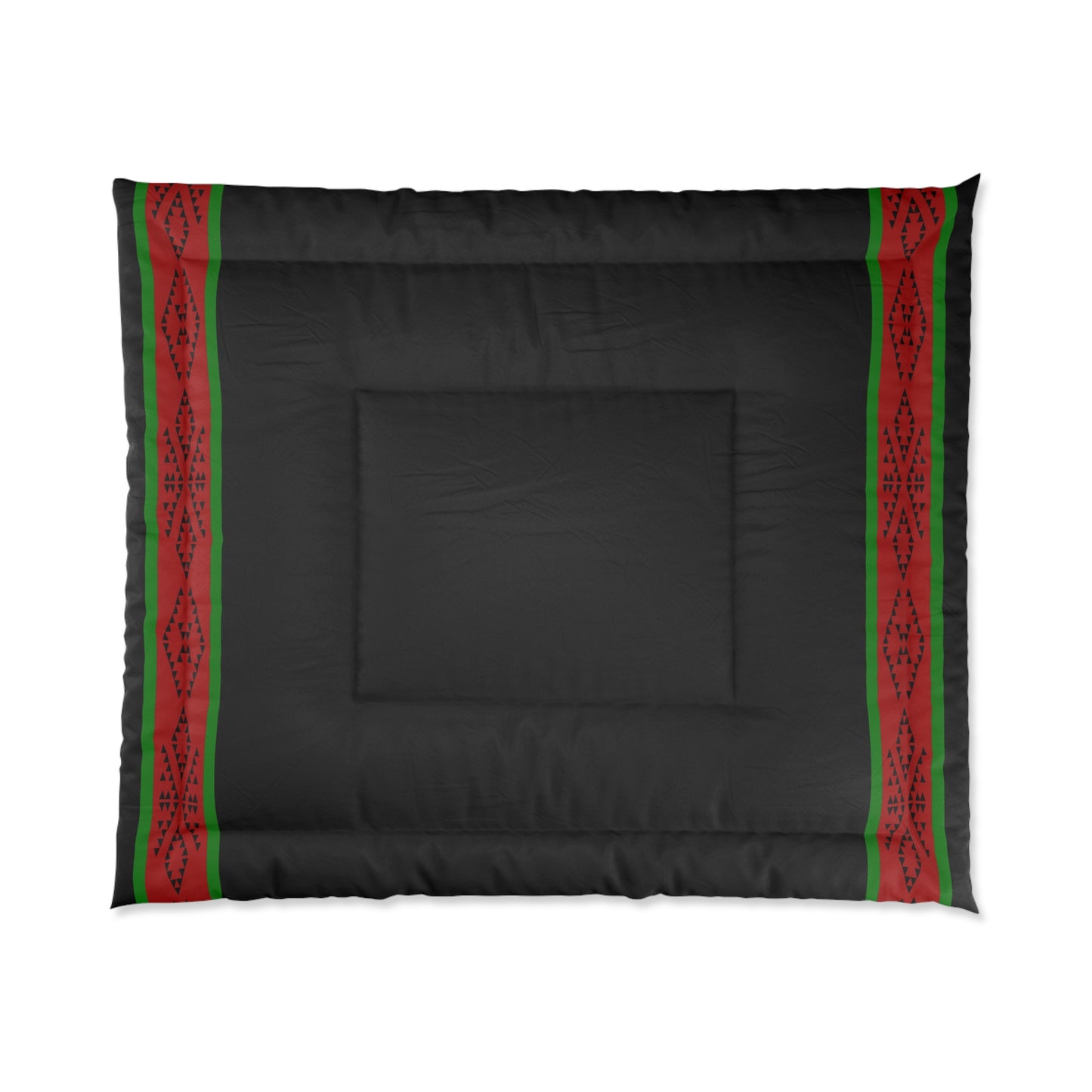 Southwest Belt of Life in Black Comforter