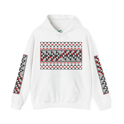 Sun and Rain in Red Unisex Hoodie