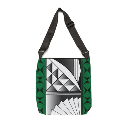 Green Chrome Southwest Sunrise Adjustable Tote Bag