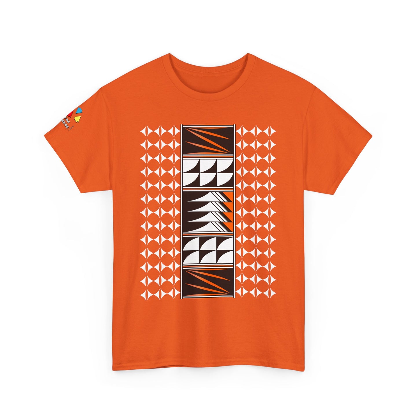 Feather Blessings in Orange Gildan Unisex Tee