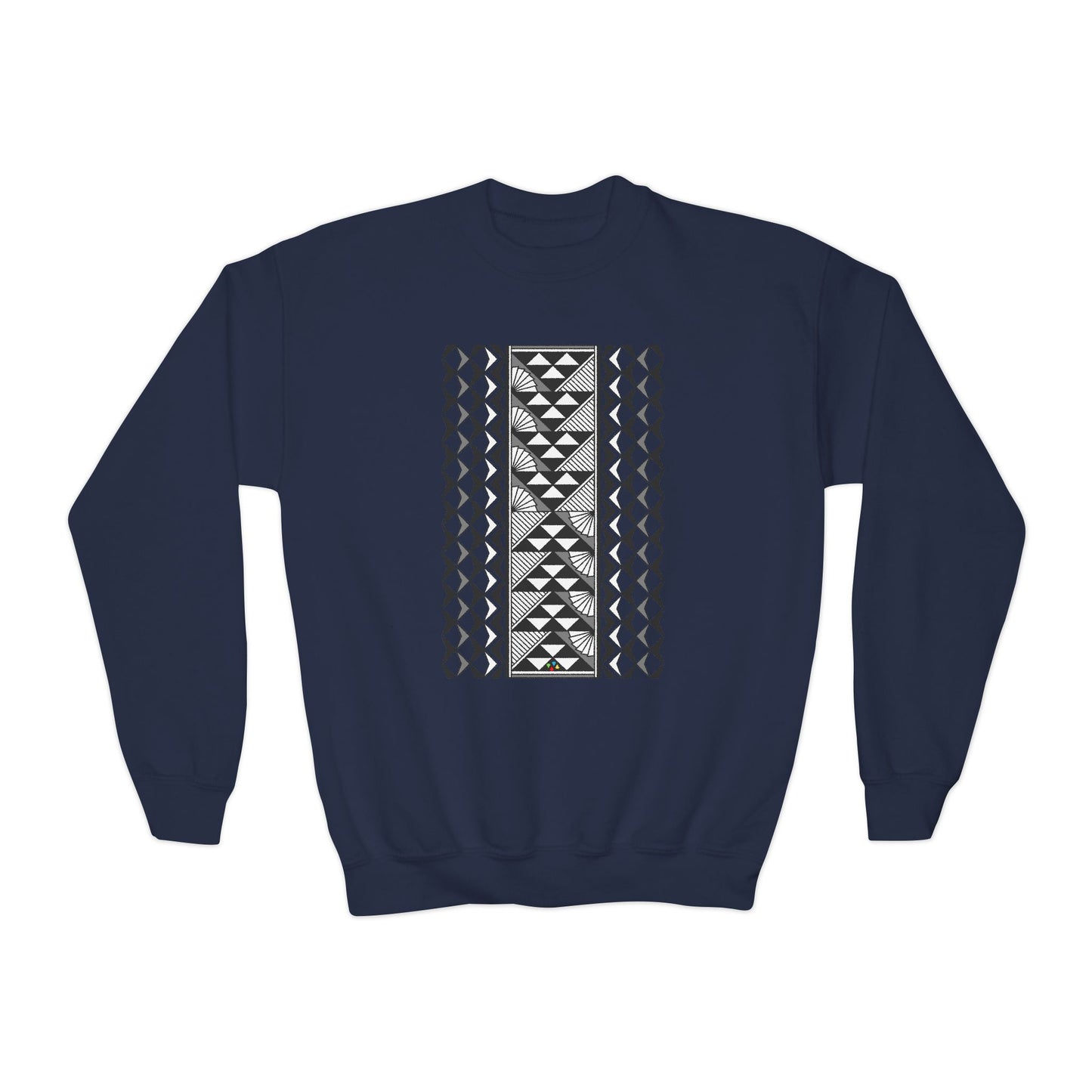 Rain and Sun in Gray Youth Crewneck Sweatshirt
