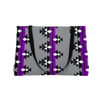 Native Stories in Purple Weekender Tote Bag