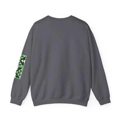 Sacred Mountains in Green Unisex Sweatshirt