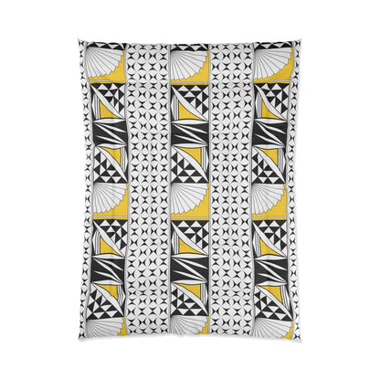 Southwest Sunrise in Yellow Comforter