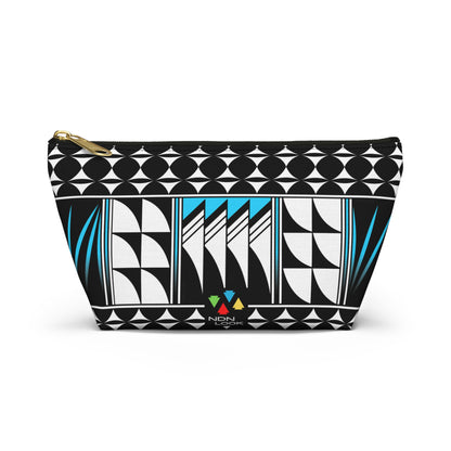 Blessed Feathers in Turquoise Pouch w T-bottom