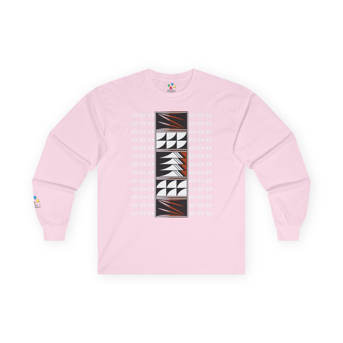 Feather Blessings in Rust Unisex Long Sleeve Tee