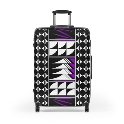 Blessed Feathers in Purple Suitcases