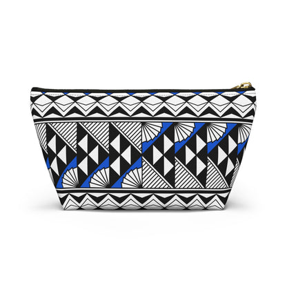 Sun and Rain in Blue Pouch w T-bottom