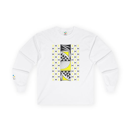 Southwest Sunrise in Yellow Unisex Long Sleeve Tee