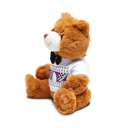 Southwest Sunrise in Purple Teddy Bear with T-Shirt