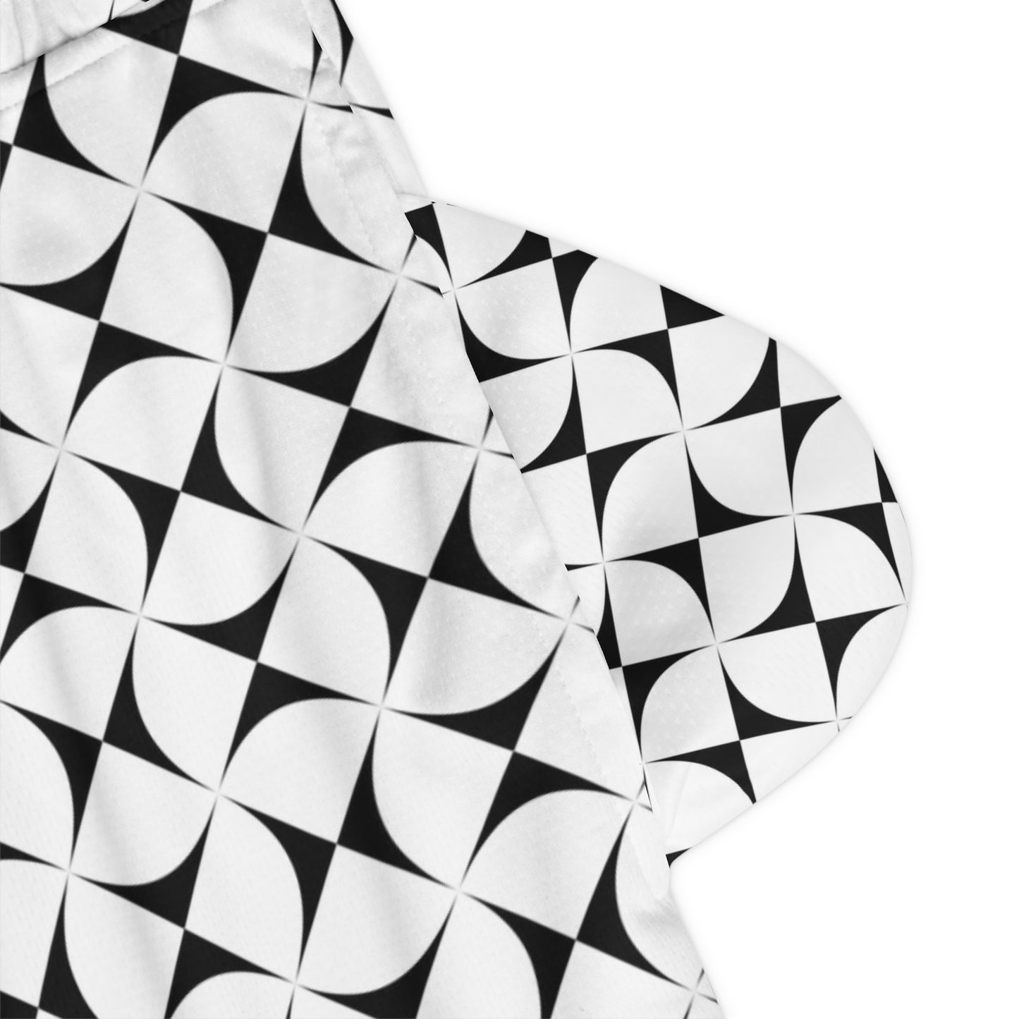 Southwest Sunrise in Green Basketball Rib Shorts