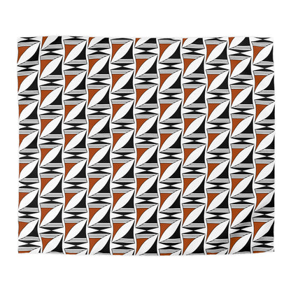 Sacred Sun and Moon Microfiber Duvet Cover