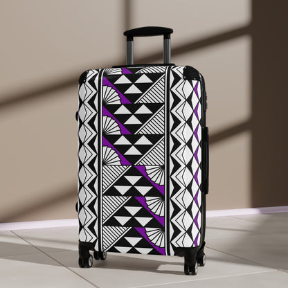 Purple Rain and Sun Suitcases