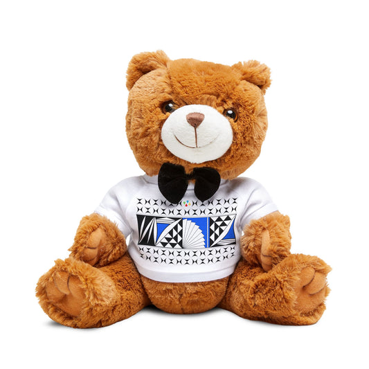 Southwest Sunrise in Blue Teddy Bear with T-Shirt