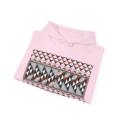 Sun and Rain in Rust Unisex Hoodie