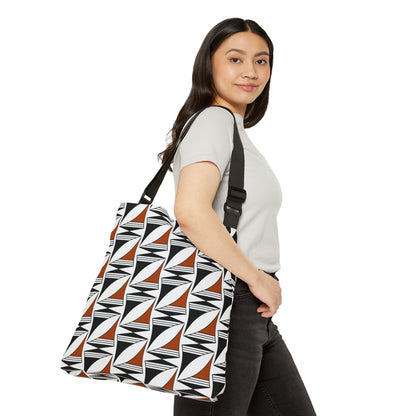 Native Day and Night Adjustable Tote Bag