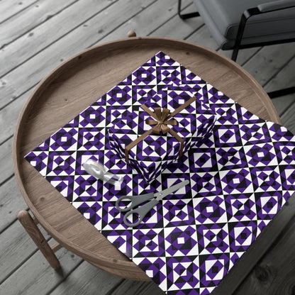 Purple Sacred Mountains Gift Wrap Papers