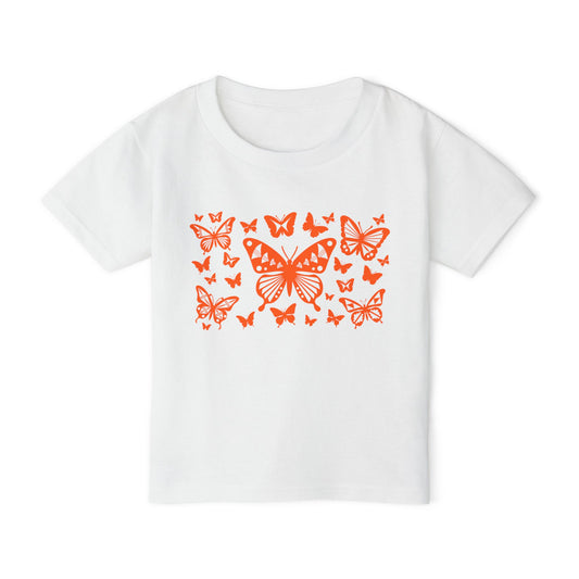 Orange Native Butterflies Toddler T-Shirt