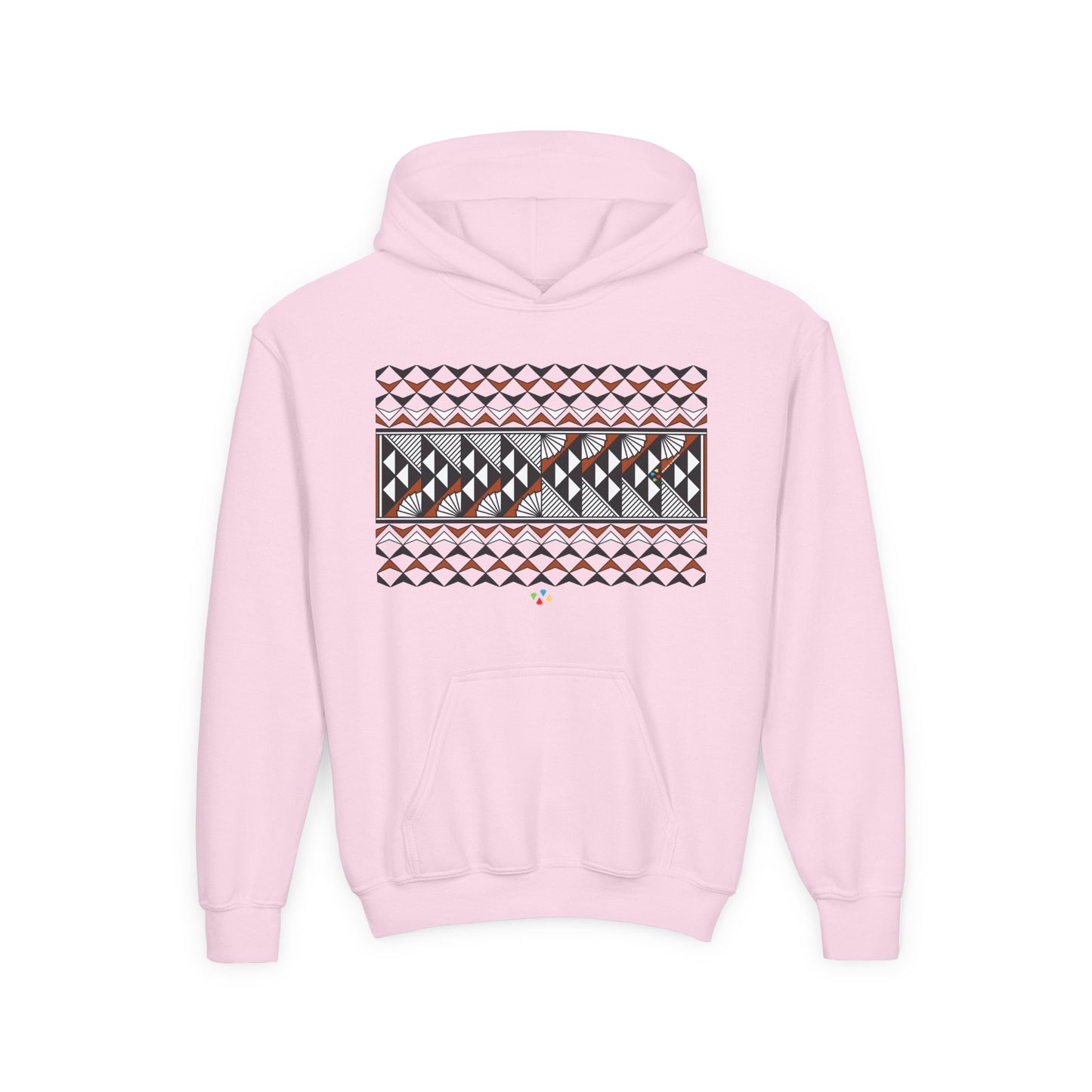 Rust Rain and Sun Youth Heavy Blend Hooded Sweatshirt