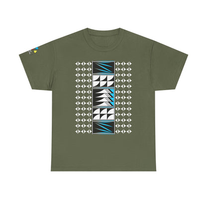 Feather Blessings in Turquoise Gildan Unisex Tee