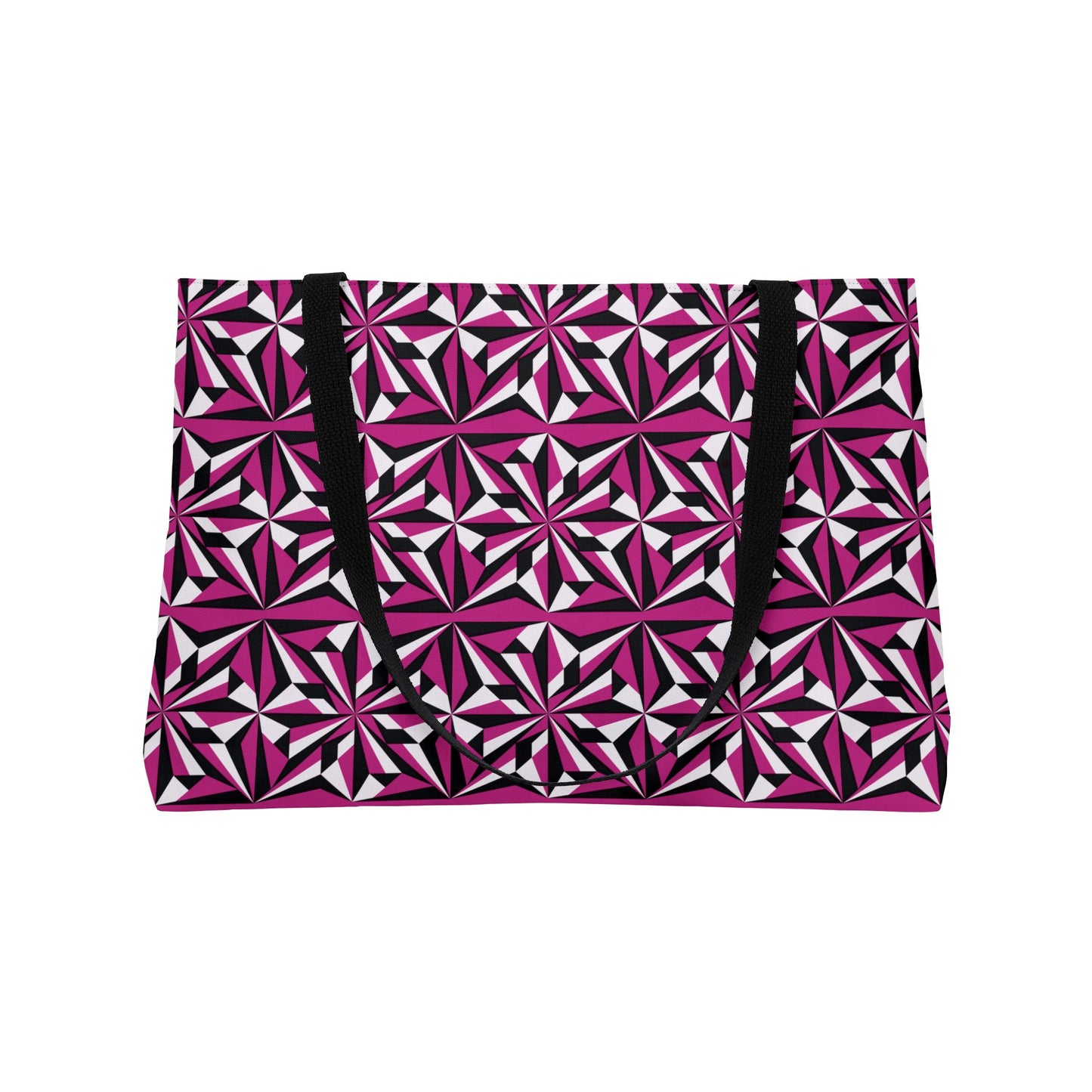 Pink Morning Star Weekender Tote Bag