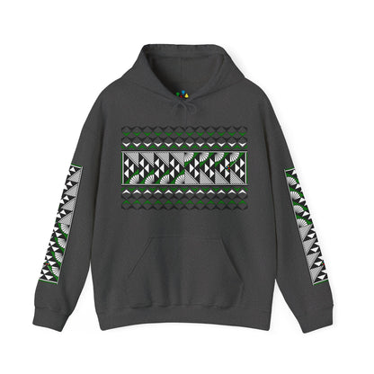 Sun and Rain in Green Unisex Hoodie