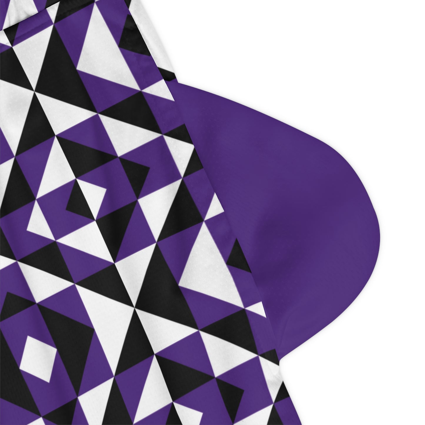 Purple Sacred Mountains Basketball Rib Shorts