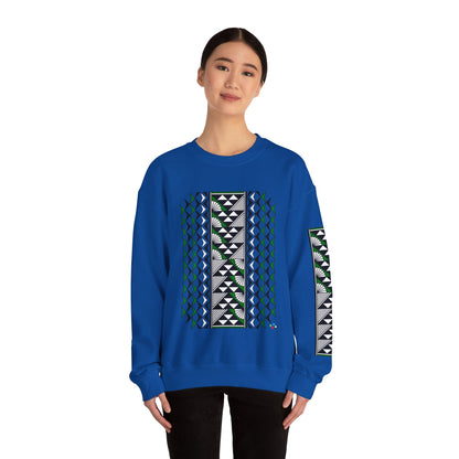 Sun and Rain in Green Unisex Sweatshirt
