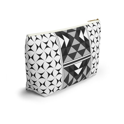 Sacred Mountains in Charcoal Pouch w T-bottom