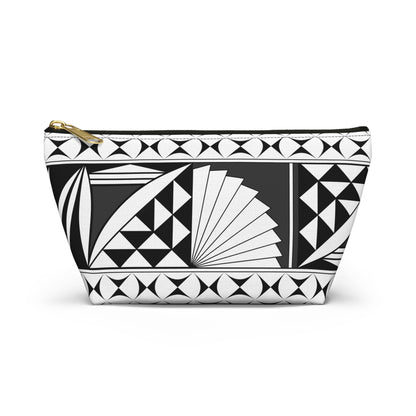 Southwest Sunrise in Charcoal Pouch w T-bottom