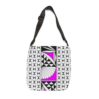 Pink Southwest Sunrise Adjustable Tote Bag