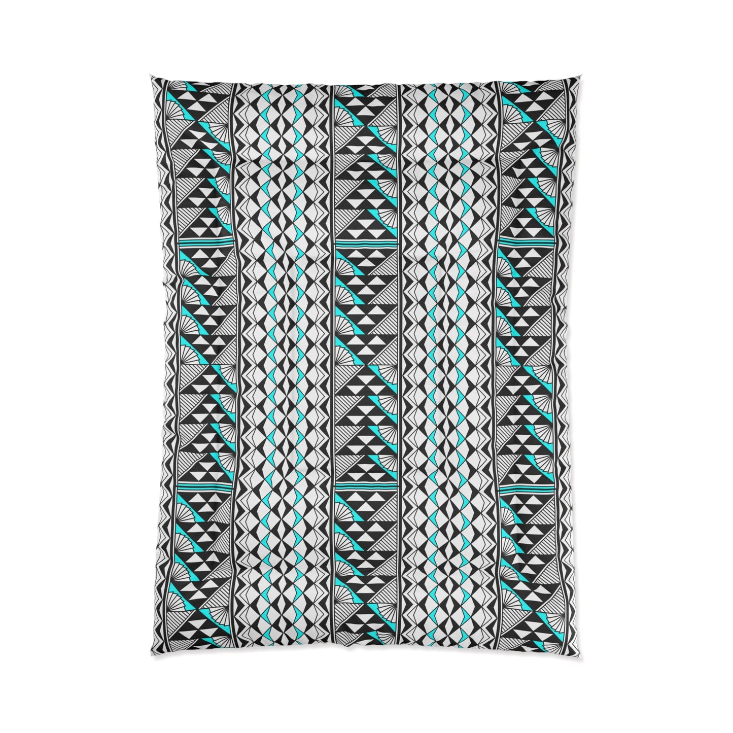 Southwest Rain and Sun in Turquoise Comforter